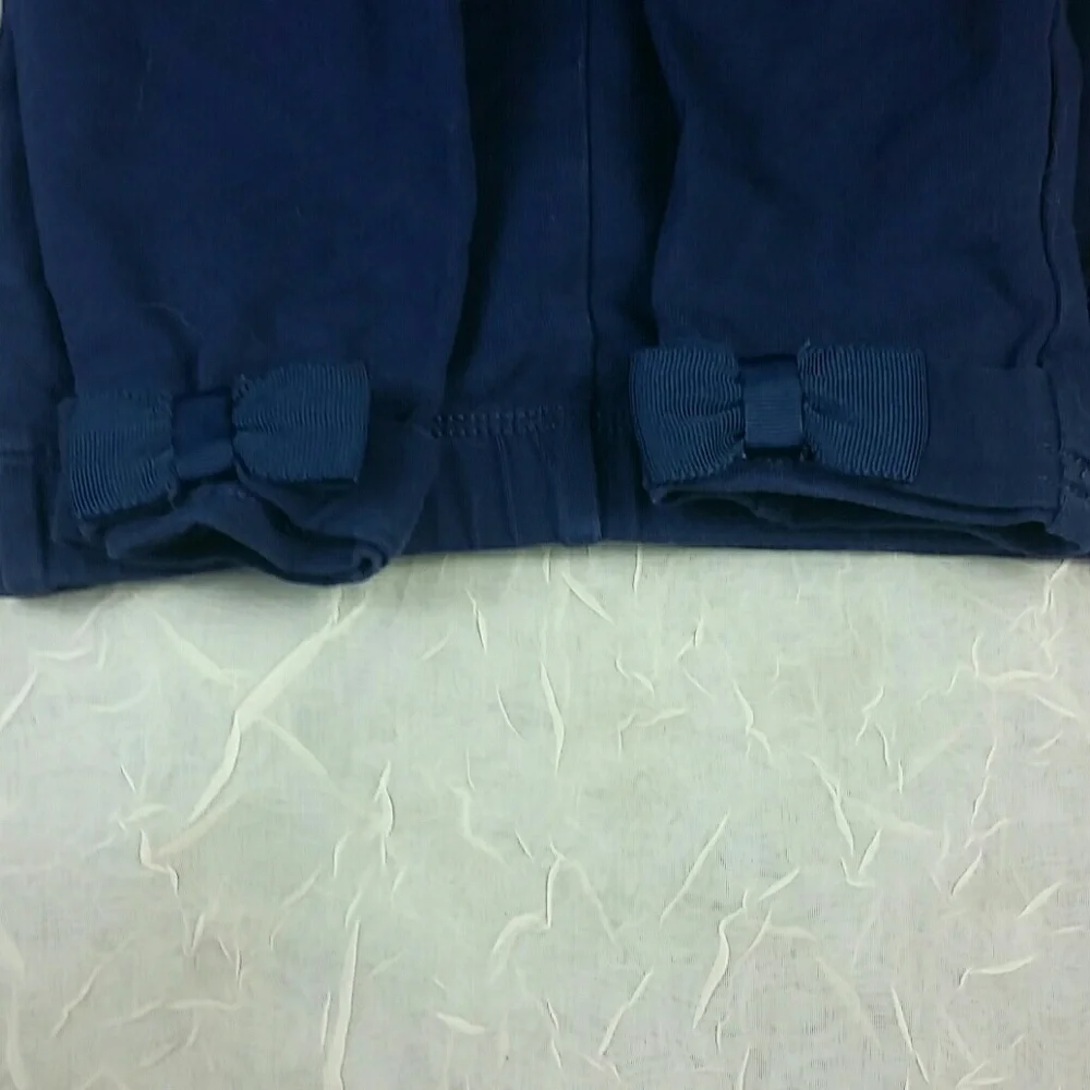 Ralph Lauren leggings bow blue 24 month
